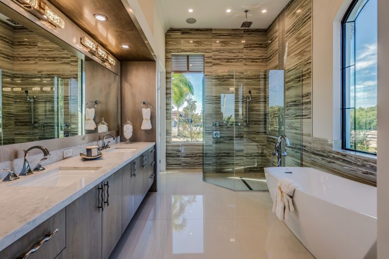 Bathroom Upgrades with High-End Materials